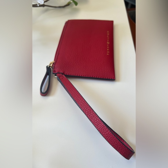 Tommy Hilfiger: Red Wristlet/ Cardholder (Red) - Picture 6 of 6